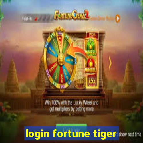 login fortune tiger